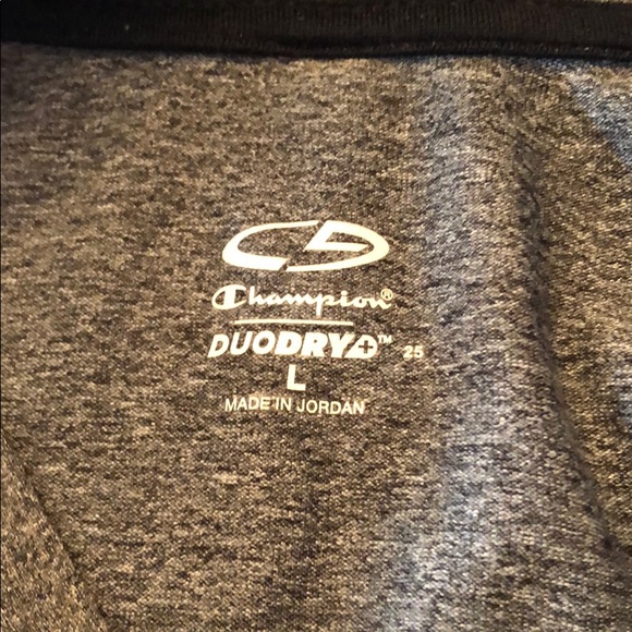 Large C9 by Champion Gray Quarter Zip Pullover - Picture 2 of 4